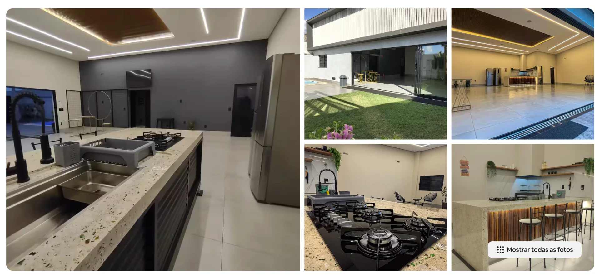 Cozinha de locação em Ribeirão Preto: Espaço contemporâneo